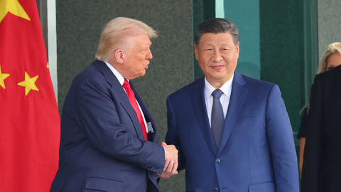 Donald Trump y Xi Jinping (EFE)