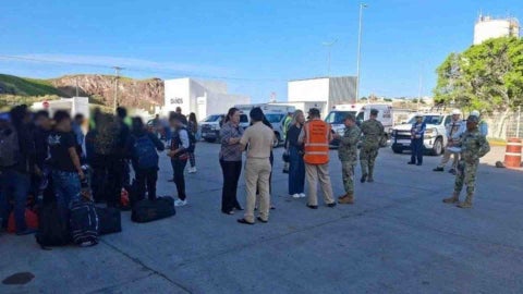 Rescatados en México - Foto por Marina de México