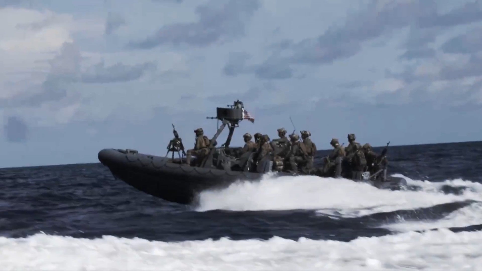 Fuerzas militares estadounidenses en el Caribe | Foto captura video X: @Southcom