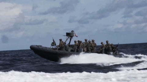 Fuerzas militares estadounidenses en el Caribe | Foto captura video X: @Southcom