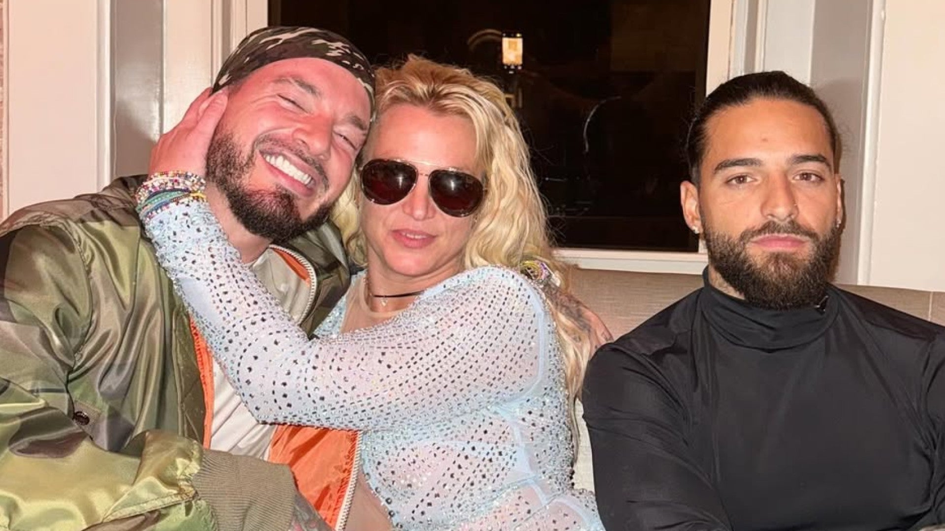 J Balvin, Britney Spears y Maluma / FOTO: Instagram