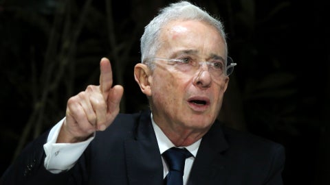 Álvaro Uribe Vélez | Foto: EFE