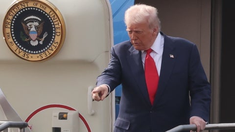 Donald Trump, presidente de Estados Unidos / FOTO: EFE