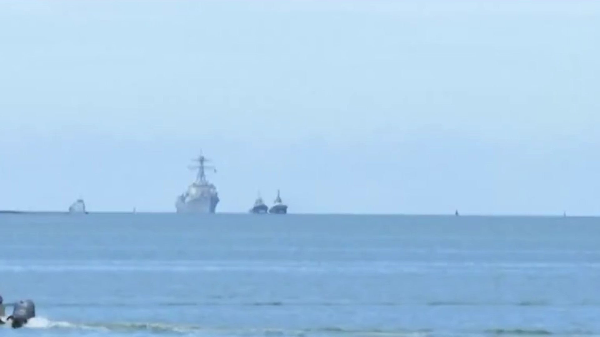 Buques estadounidenses / FOTO: captura de pantalla