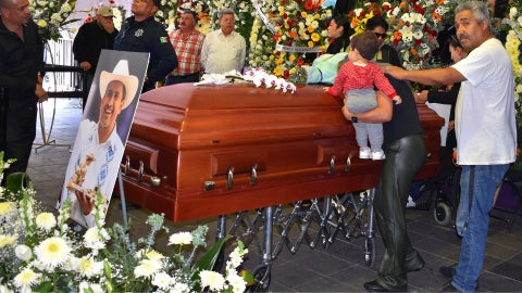 Funeral de Carlos Manzo (EFE)