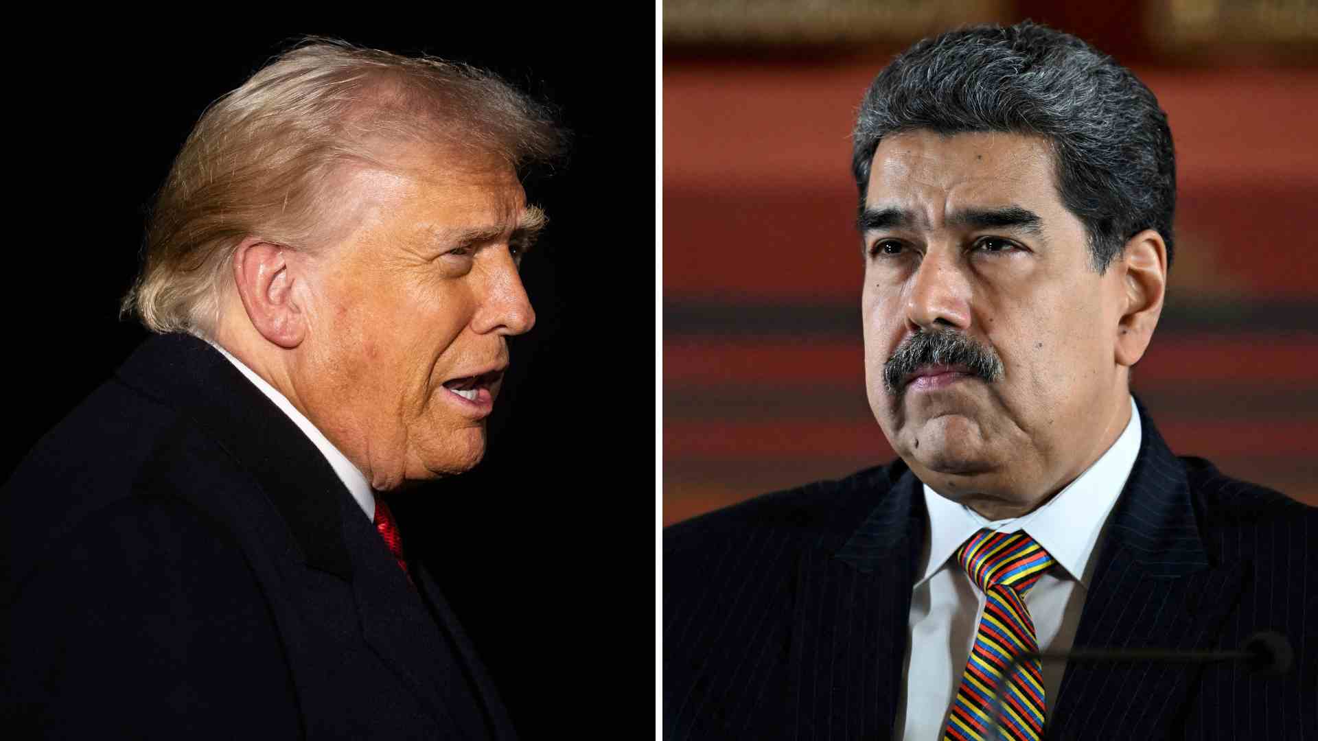 Donald Trump y Nicolás Maduro - EFE