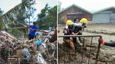 Tifón Kalmaegi en Filipinas - AFP