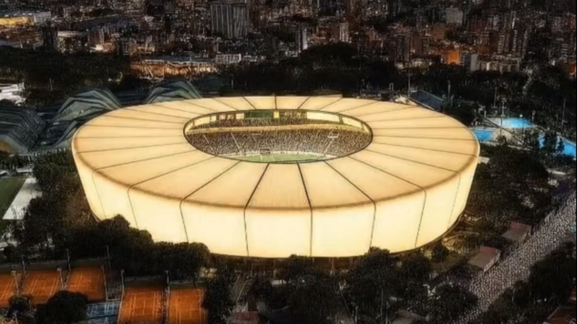 Así será el nuevo estadio Atanasio Girardot - Foto: captura X (Alcaldía de Medellín)