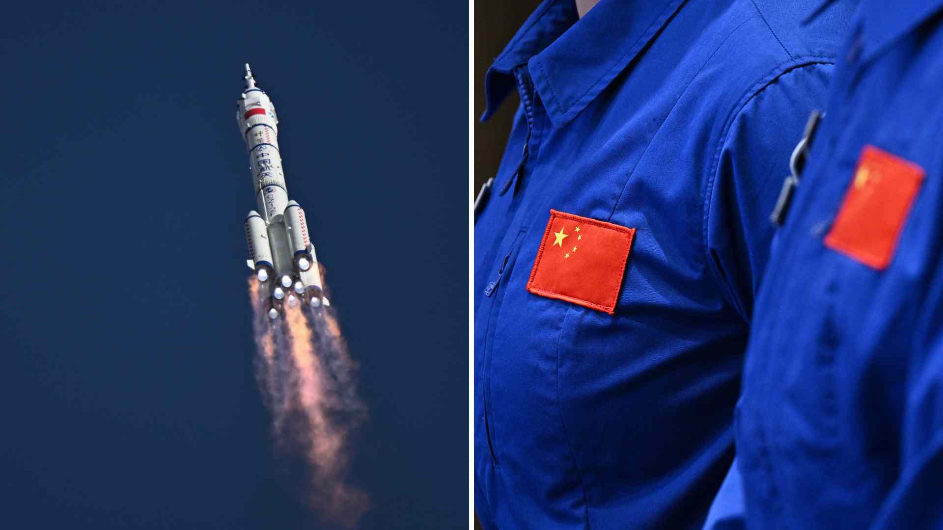 Astronautas Chinos - AFP