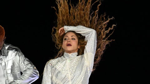 Shakira durante su presentación en Cali, Colombia - Foto AFP