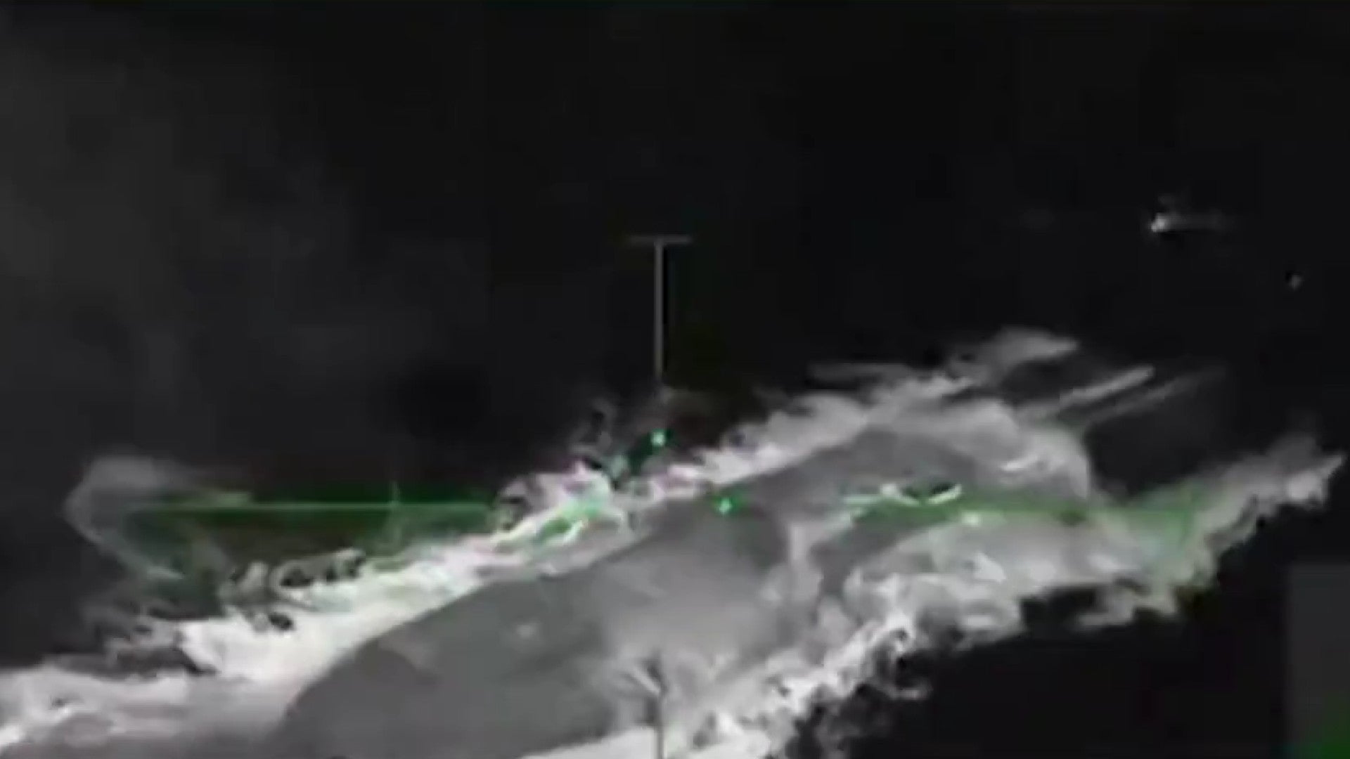 Submarino con drogas / FOTO: Captura de video