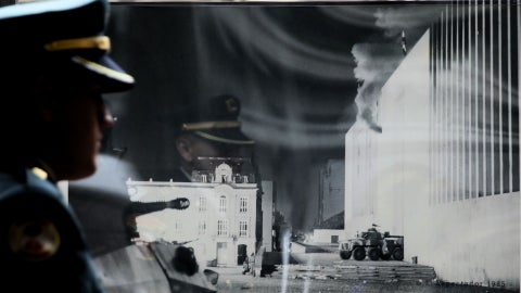 Toma del Palacio de Justicia | Foto EFE