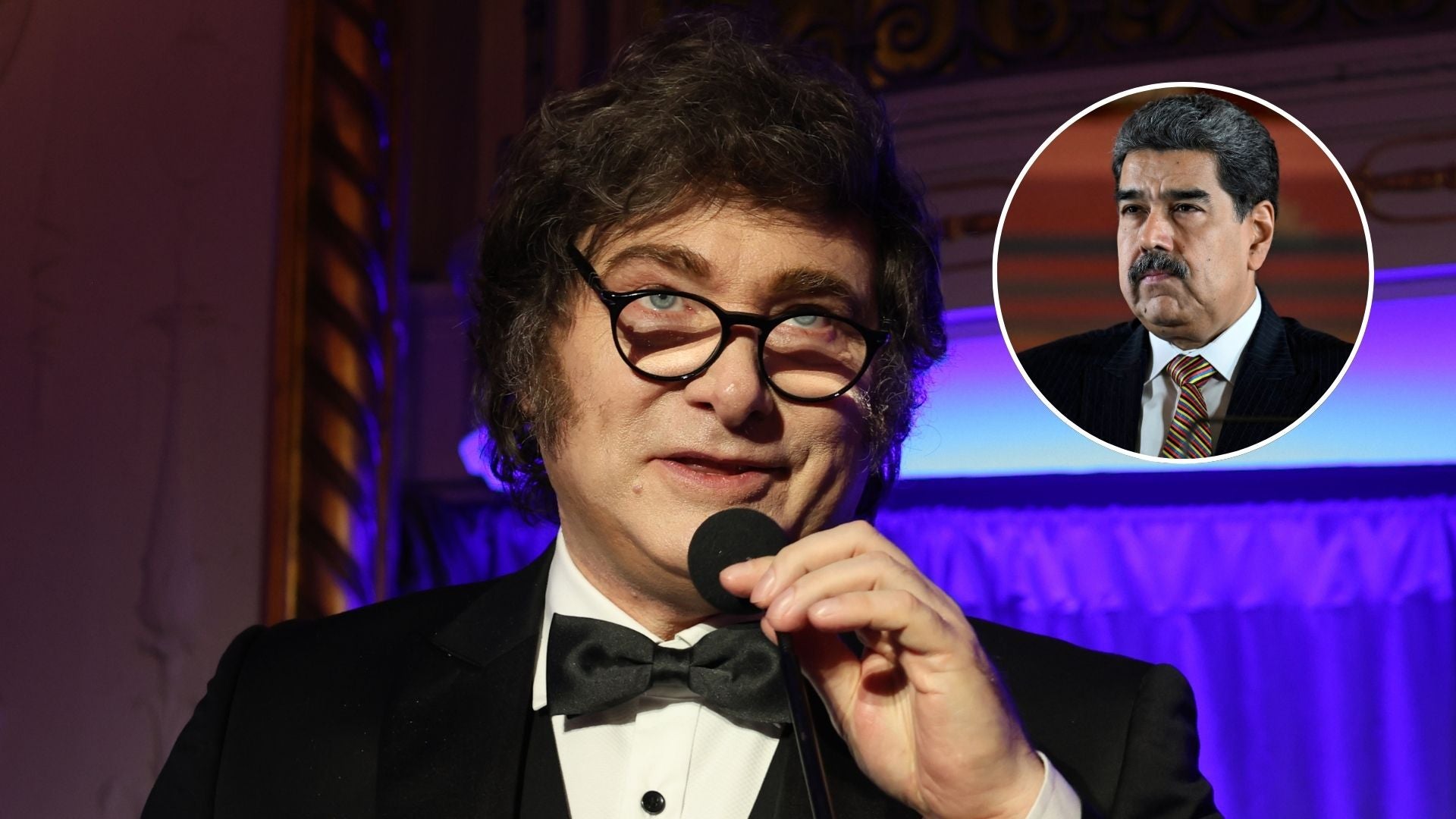 Javier Milei y Nicolás Maduro | Foto EFE