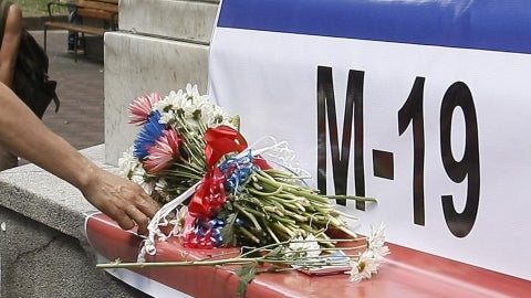 Piden a Estados Unidos que incluya al M-19 en lista de organizaciones terroristas 40 años después del asalto al Palacio de Justicia - Foto EFE