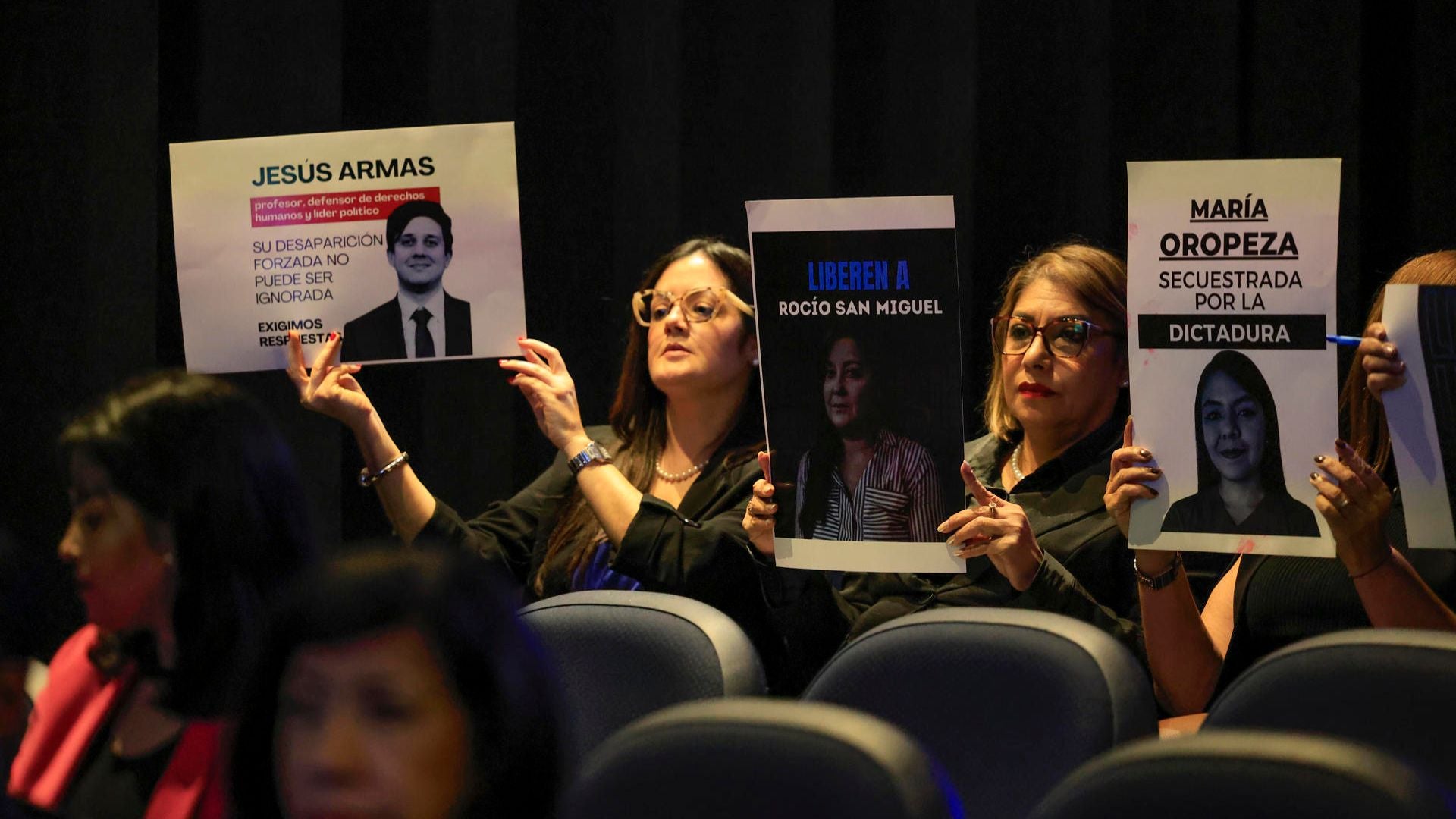 María Oropeza lleva 15 meses retenida - Foto: EFE