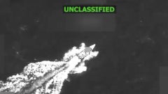 Ataque contra presunta narcolancha. (Secretario de Guerra de EEUU)