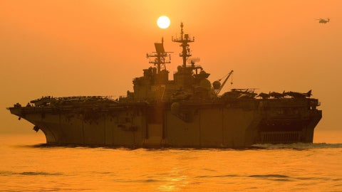 USS Iwo Jima - Foto AFP