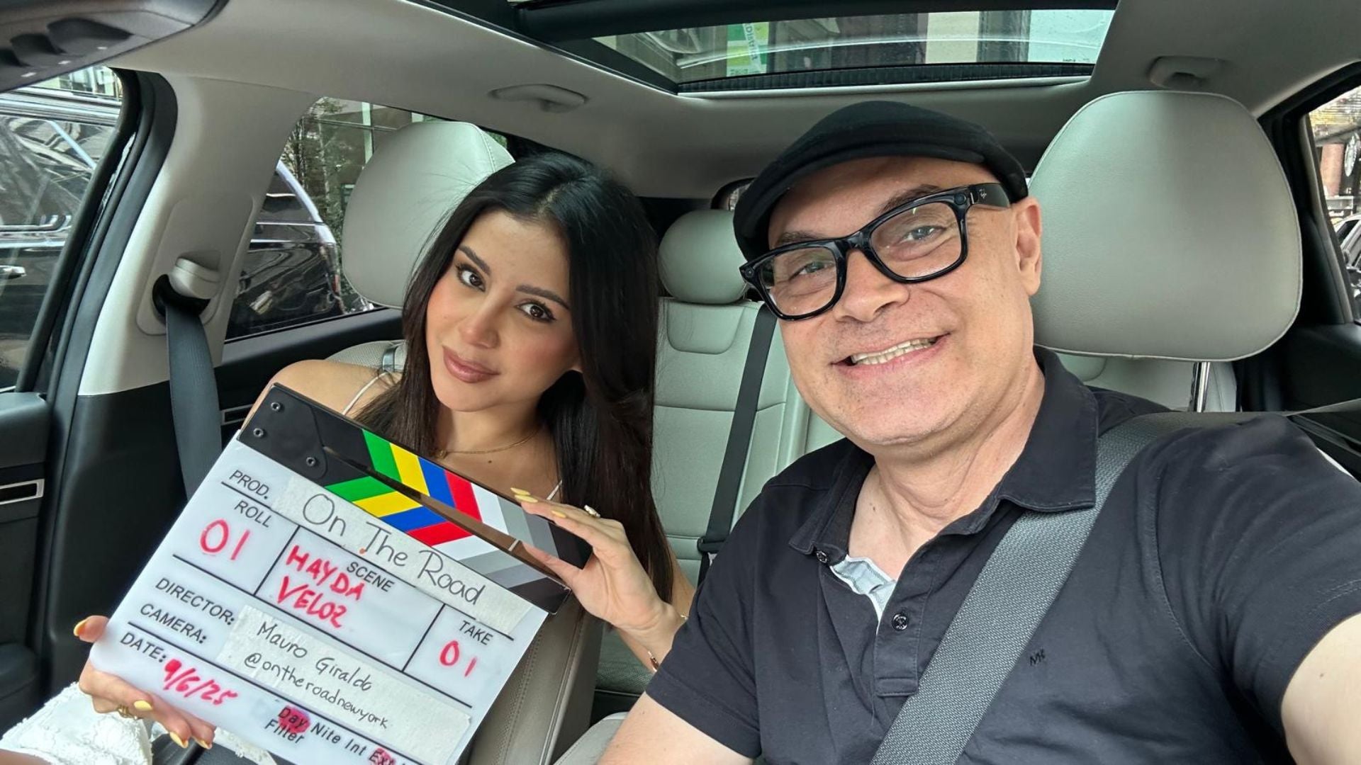 Hayda Veloz en On The Road Hayda Veloz en On The Road