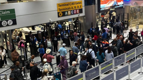 Cancelación de vuelos en Estados Unidos - Foto EFE