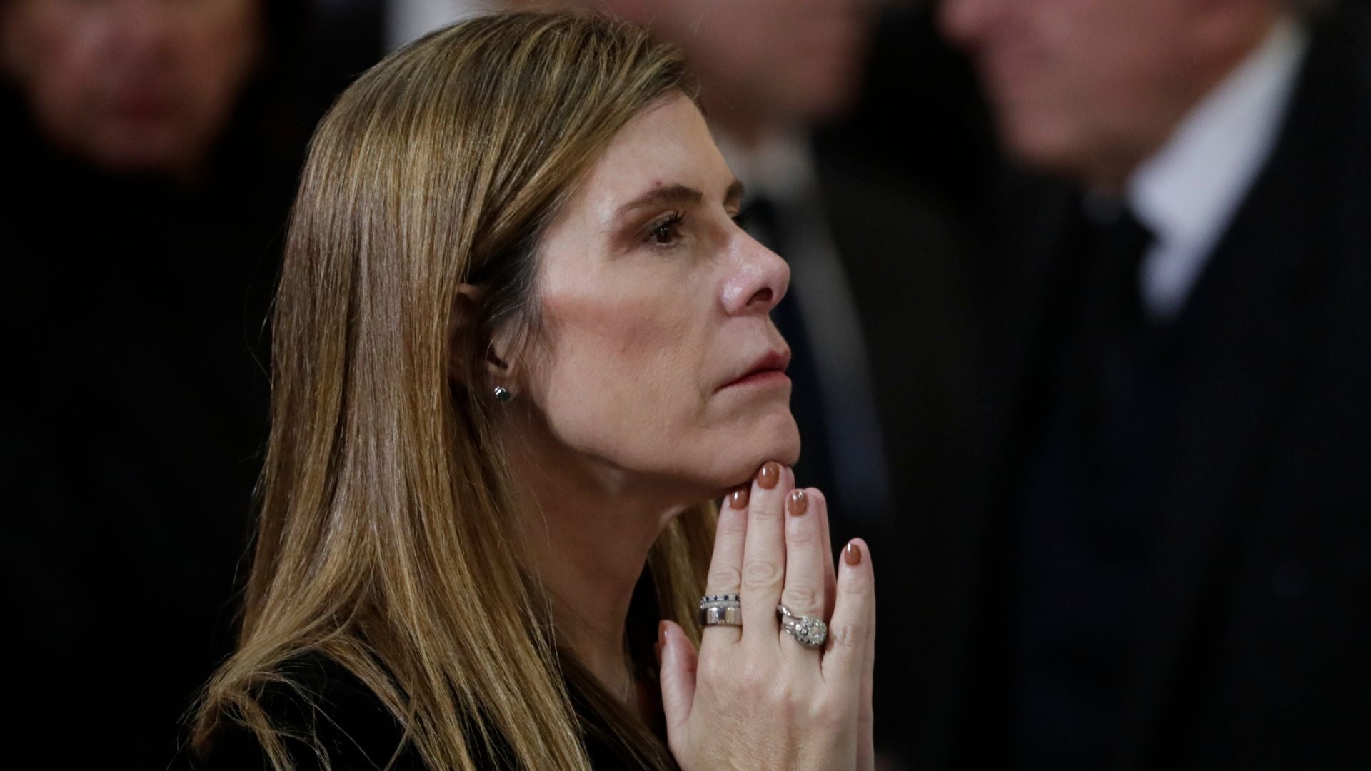 María Carolina Hoyos, hermana del senador colombiano Miguel Uribe Turbay - Foto: EFE