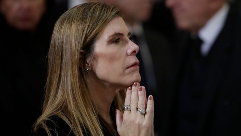 María Carolina Hoyos, hermana del senador colombiano Miguel Uribe Turbay - Foto: EFE