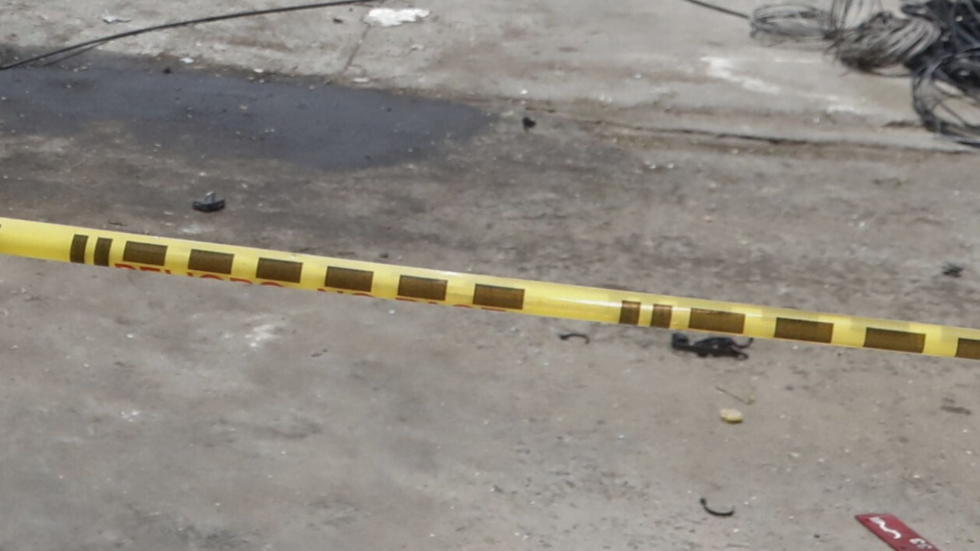 Cinta de seguridad en Colombia - Foto de referencia EFE