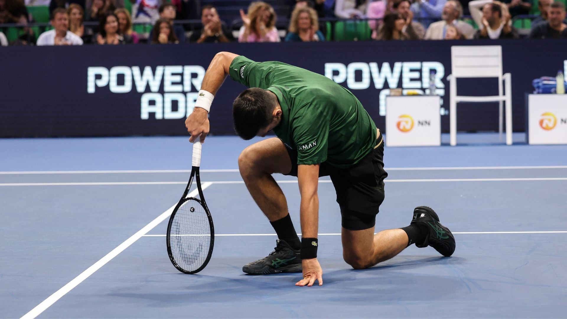 Novak Djokovic en la final del ATP 250 de Atenas - Foto EFE