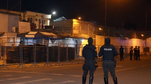 Motín armado en la cárcel de Machala | Foto: AFP
