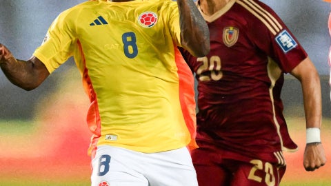 Selección Colombia y de Venezuela - Foto AFP