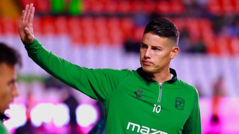 Las palabras de despedida del DT del Club León a James Rodríguez - Foto: EFE