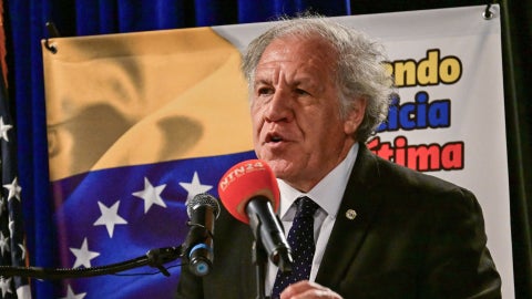 Luis Almagro, exsecretario general de la OEA (EFE)
