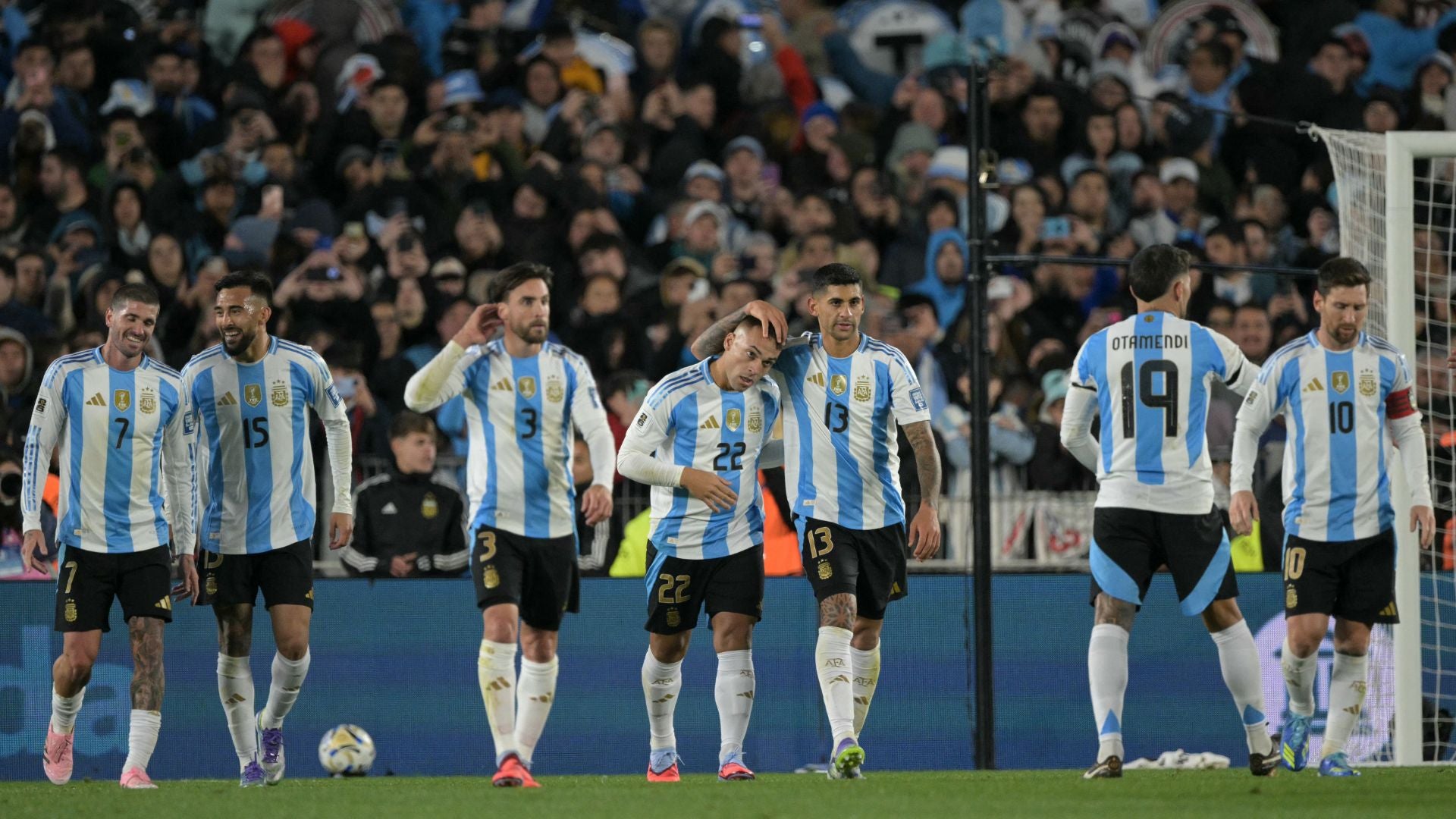 Jugadores de la selección de Argentina desconvocados para el juego ante Angola - Foto: AFP