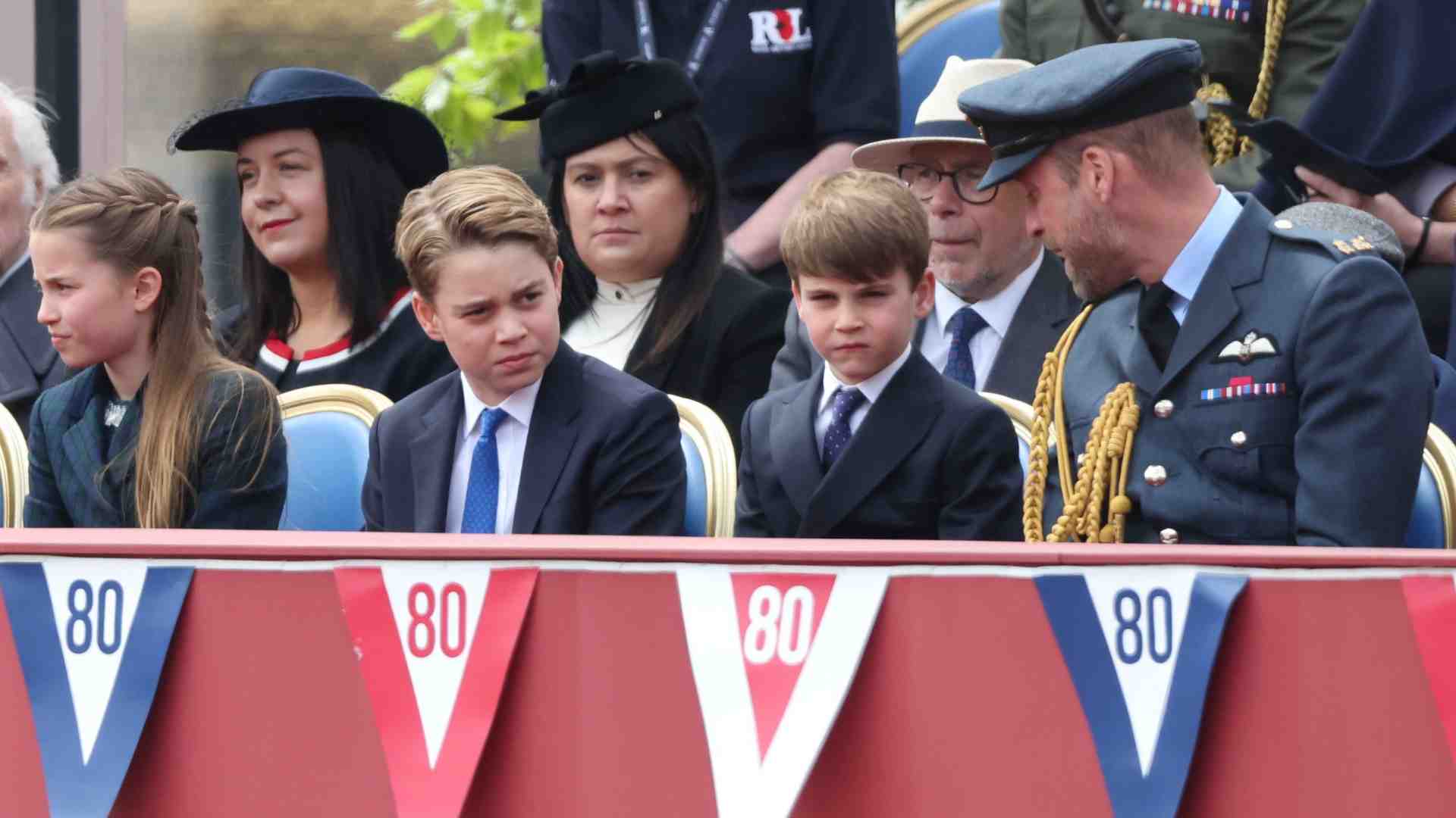 El príncipe William y sus hijos - EFE