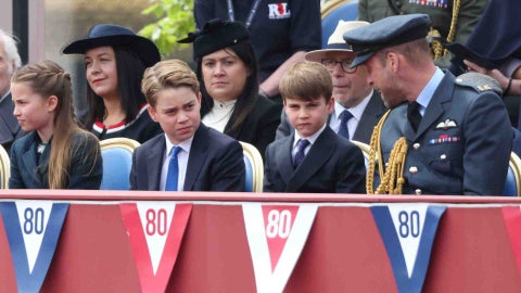 El príncipe William y sus hijos - EFE