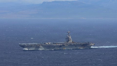 Portaviones Gerald R. Ford - Foto America's Navy