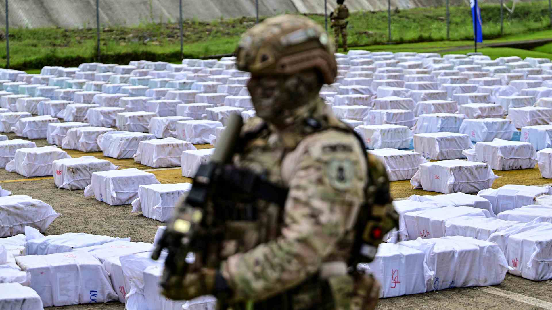 Decomiso de drogas en Panamá - AFP