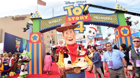 'Woody' en el estreno mundial de 'Toy Story 4'-Foto: AFP