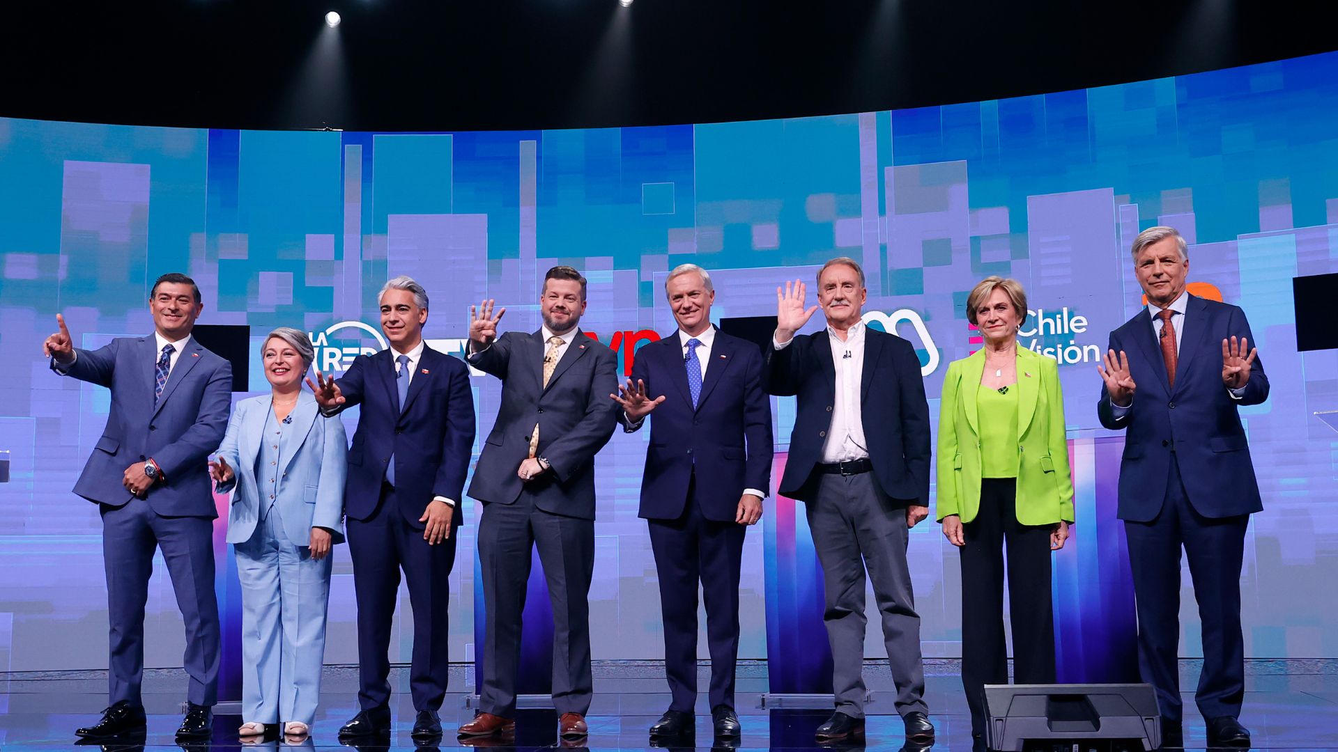 Candidatos a la Presidencia de Chile (EFE)