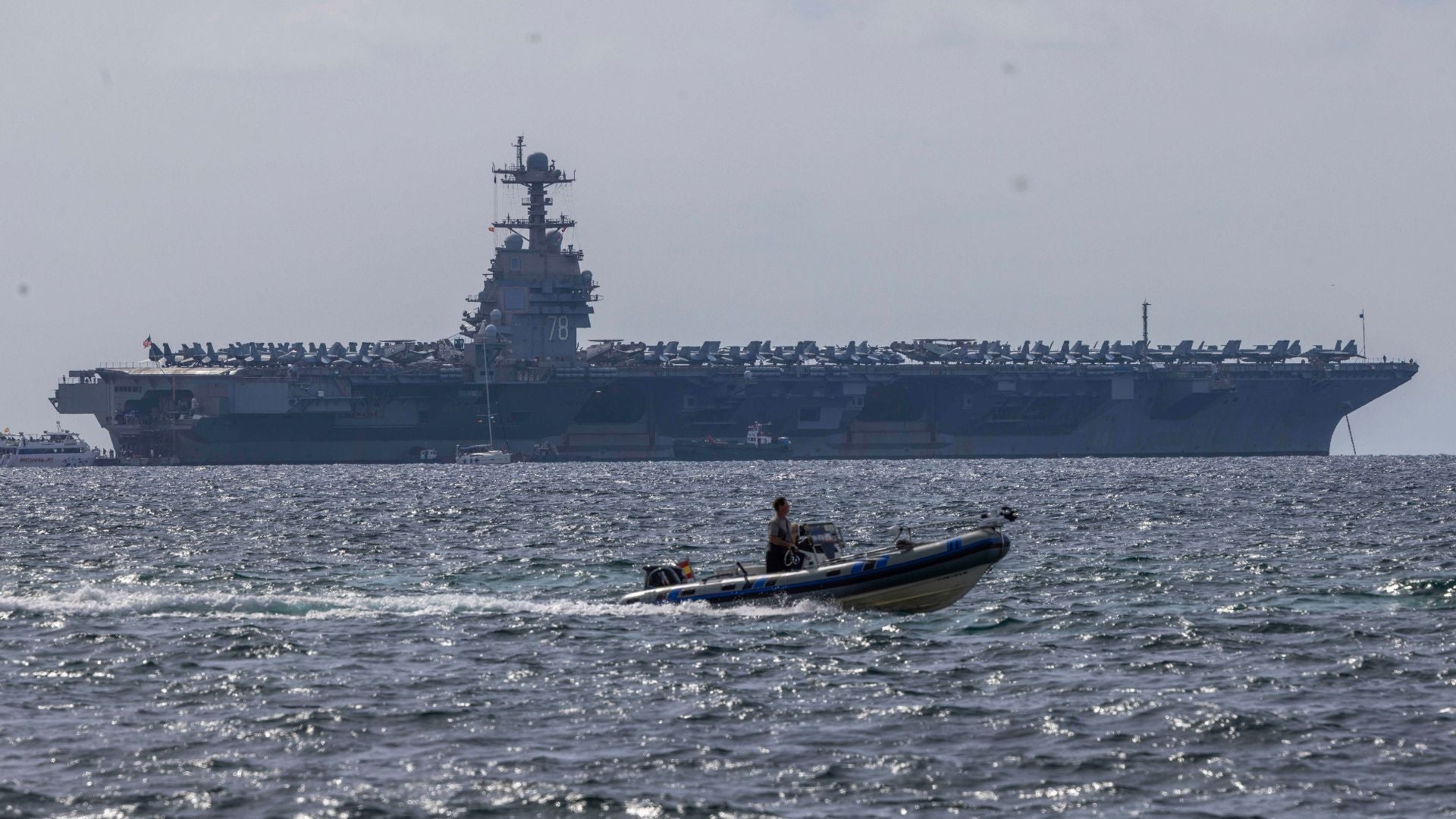 Portaviones USS Gerald Ford (EFE)