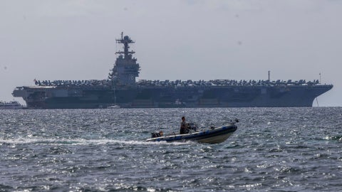 Portaviones USS Gerald Ford (EFE)