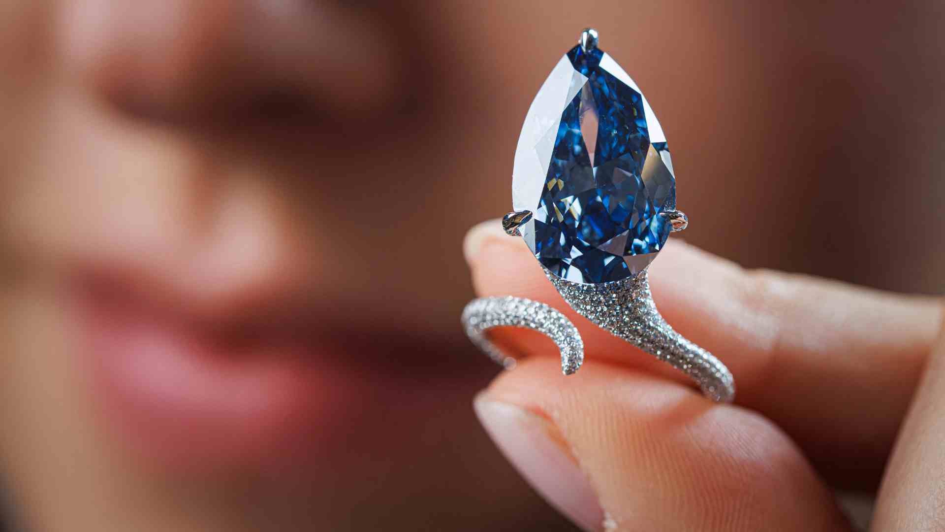 Diamante subastado en Ginebra - AFP