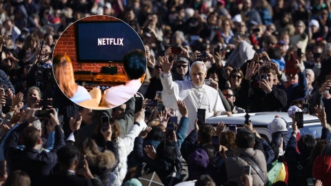 Papa León XIV – Foto EFE/ Netflix – Foto de referencia Canva