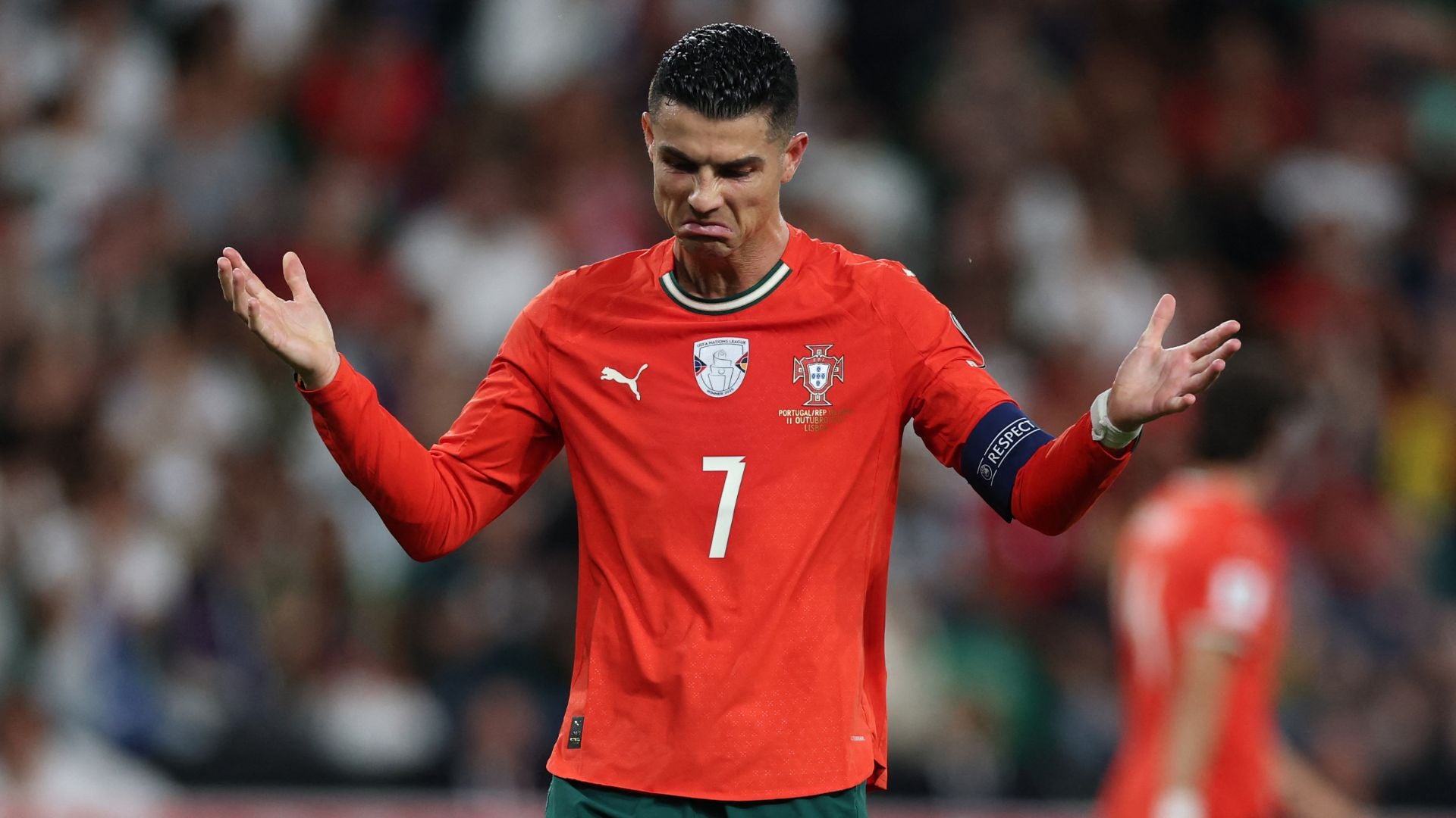 Cristiano Ronaldo en Eliminatorias Europeas - Foto AFP