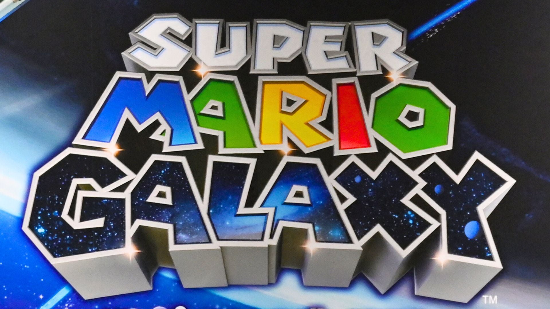 Póster de 'Super Mario Galaxy' en Tokio - Foto AFP