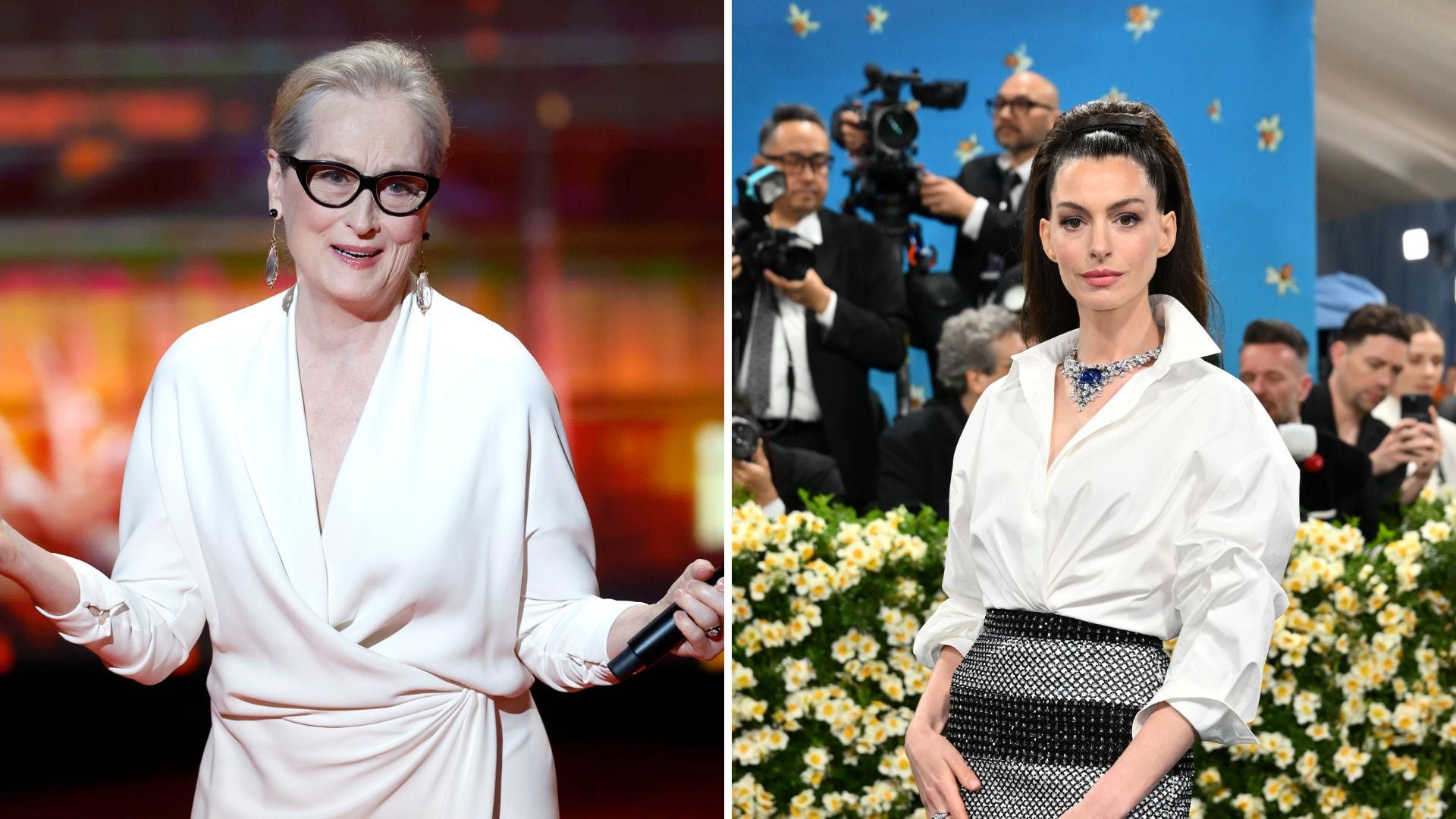 Meryl Streep y Anne Hathaway son las grandes protagonistas de ‘El diablo viste a la moda 2’-Foto: EFE/AFP