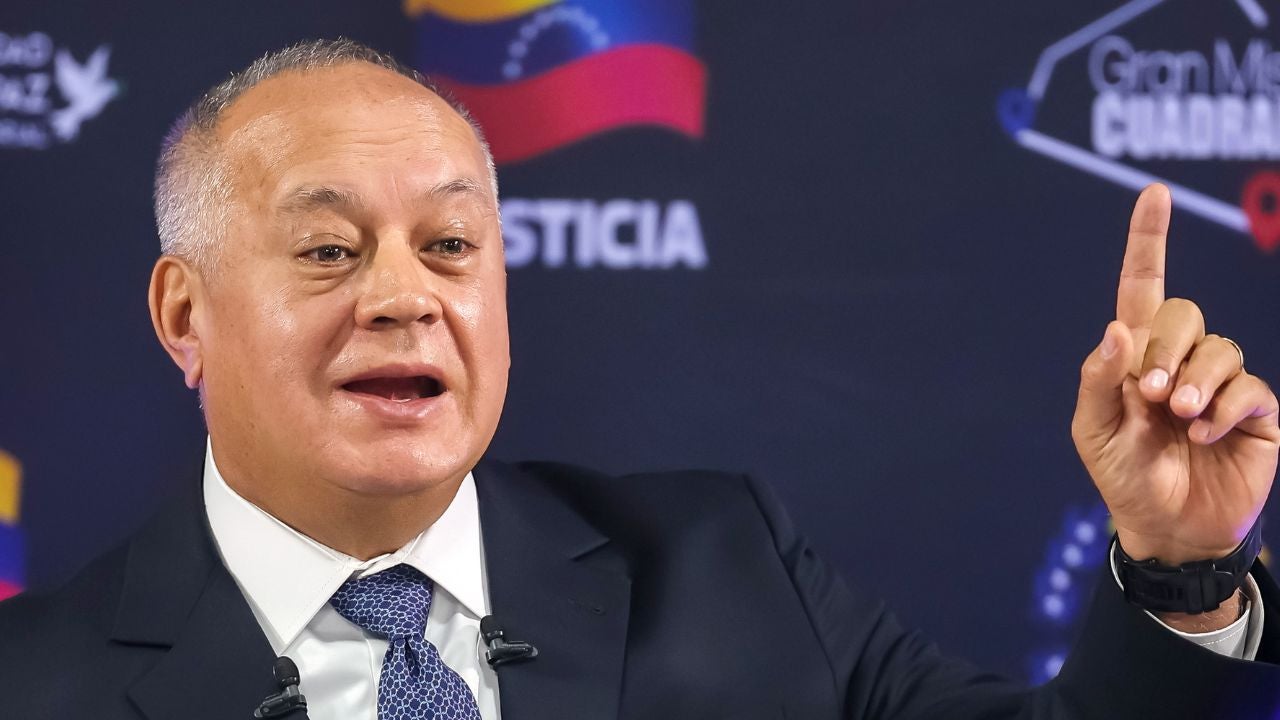 Diosdado Cabello, colaborador del régimen venezolano - Foto: EFE