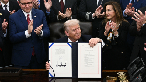 Donald Trump, presidente de Estados Unidos (AFP)