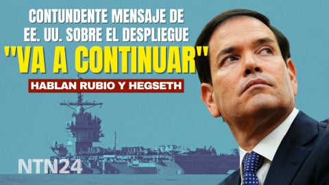El Secretario de Estado, Marco Rubio, calificó al régimen de Venezuela como "ilegítimo, una organización narcotraficante".