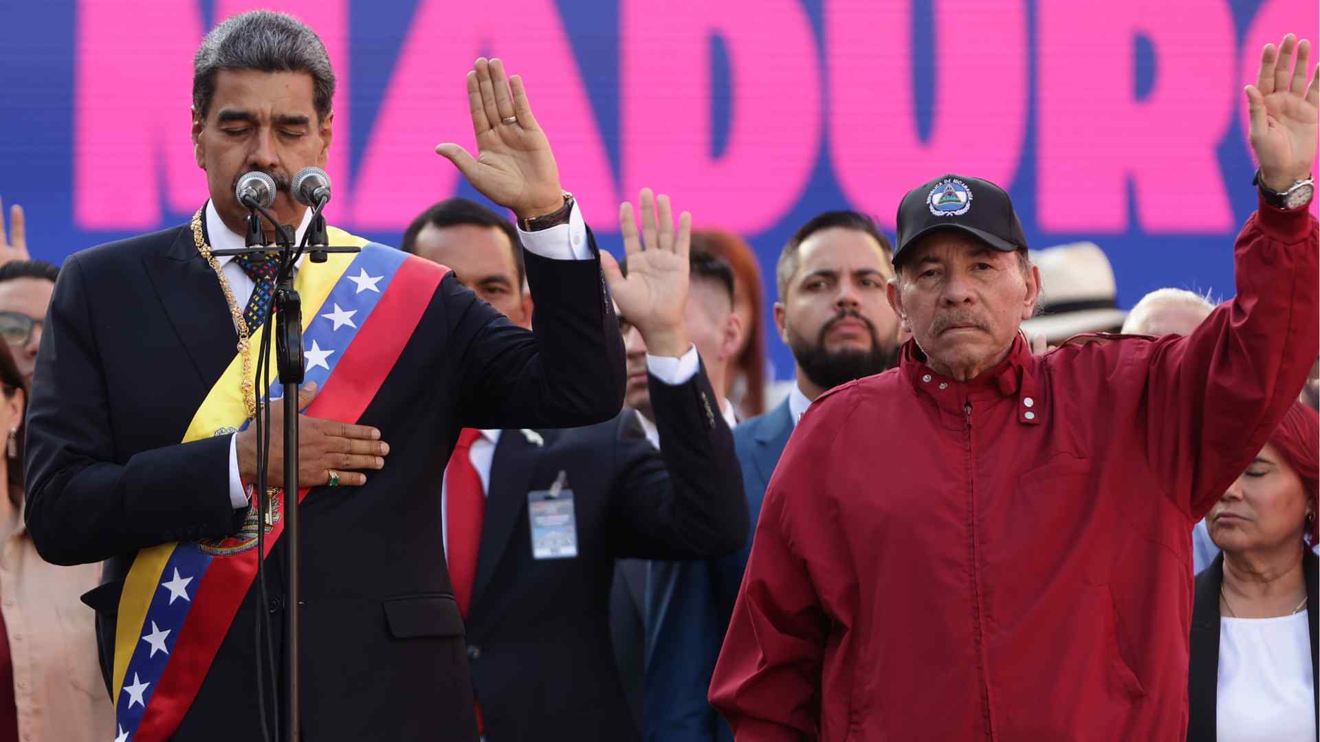 Nicolás Maduro y Daniel Ortega - EFE