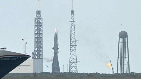 Cohete Blue Origin - AFP